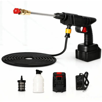 Automatic Cordless Car Wash Spray Gun 48Vf Pakistan | Wireless High Pressure Foam Jet Washer