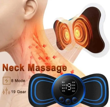 Full body mini butterfly massager stick with 8 models and 19 levels