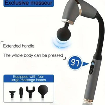 Long Handle Fascial Gun Massager | Model: BLD-339